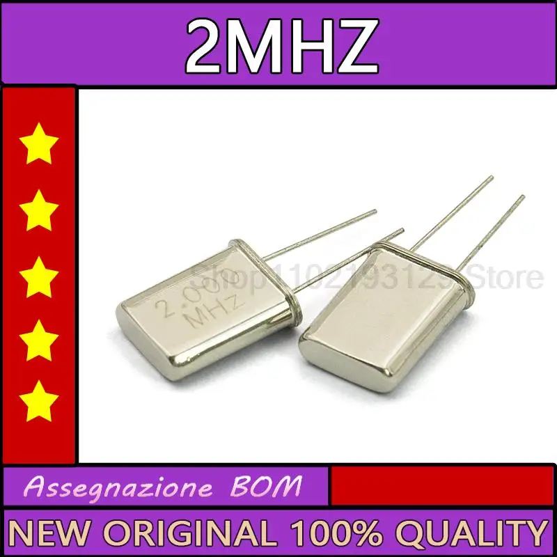 10 шт./лот кварцевый генератор 2 м встроенный двухконтактный 2 МГц бриллиантовый пассивный кварцевый генератор
10 шт./лот кварцевый генератор 2 м встроенный двухконтактный 2 МГц бриллиантовый пассивный кварцевый генератор