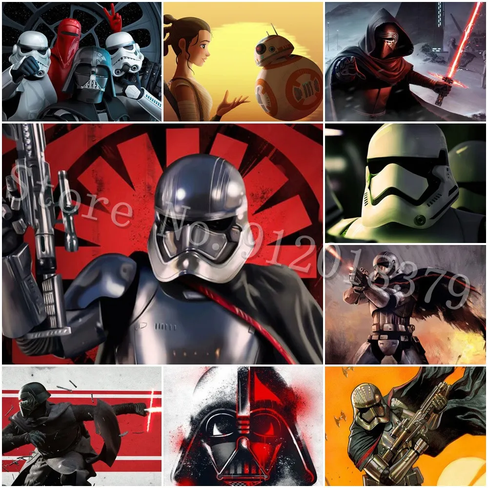 5D Diy Diamond Painting Star War Imperial Stormtrooper Movie Diamond Embroidery Cross Stitch Mosaic Art Home Decoration Stickers
5D Diy Diamond Painting Star War Imperial Stormtrooper Movie Diamond Embroidery Cross Stitch Mosaic Art Home Decoration Stickers