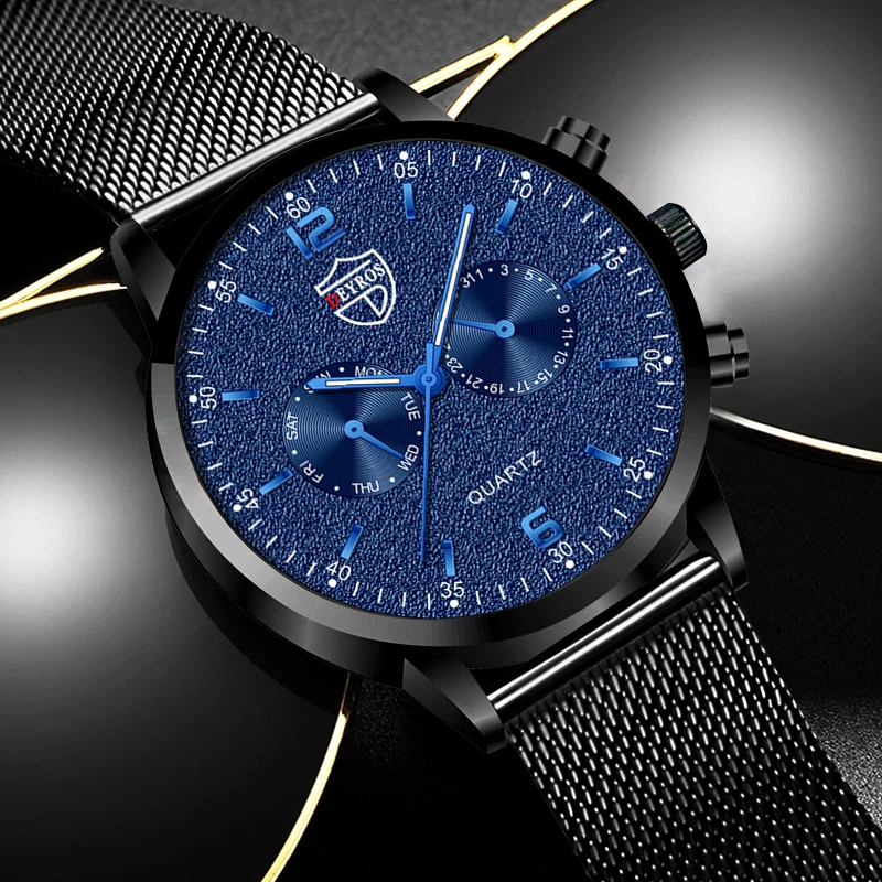 reloj hombre 2022 Watches Mens Fashion Calendar Watch Men Business Stainless Steel Mesh Belt Quartz Wrist Watch часы мужские
reloj hombre 2022 Watches Mens Fashion Calendar Watch Men Business Stainless Steel Mesh Belt Quartz Wrist Watch часы мужские