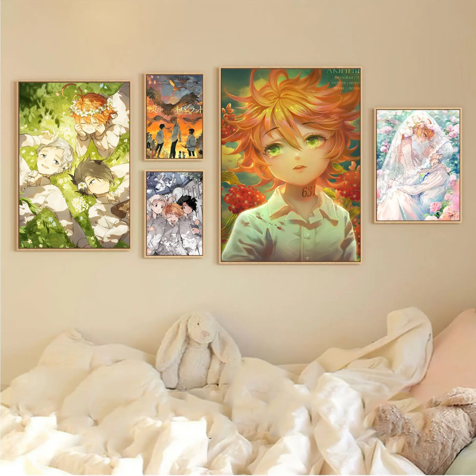 Anime The Promised Neverland DIY Sticky Poster Vintage Room Bar Cafe Decor Stickers Wall Painting 
Anime The Promised Neverland DIY Sticky Poster Vintage Room Bar Cafe Decor Stickers Wall Painting