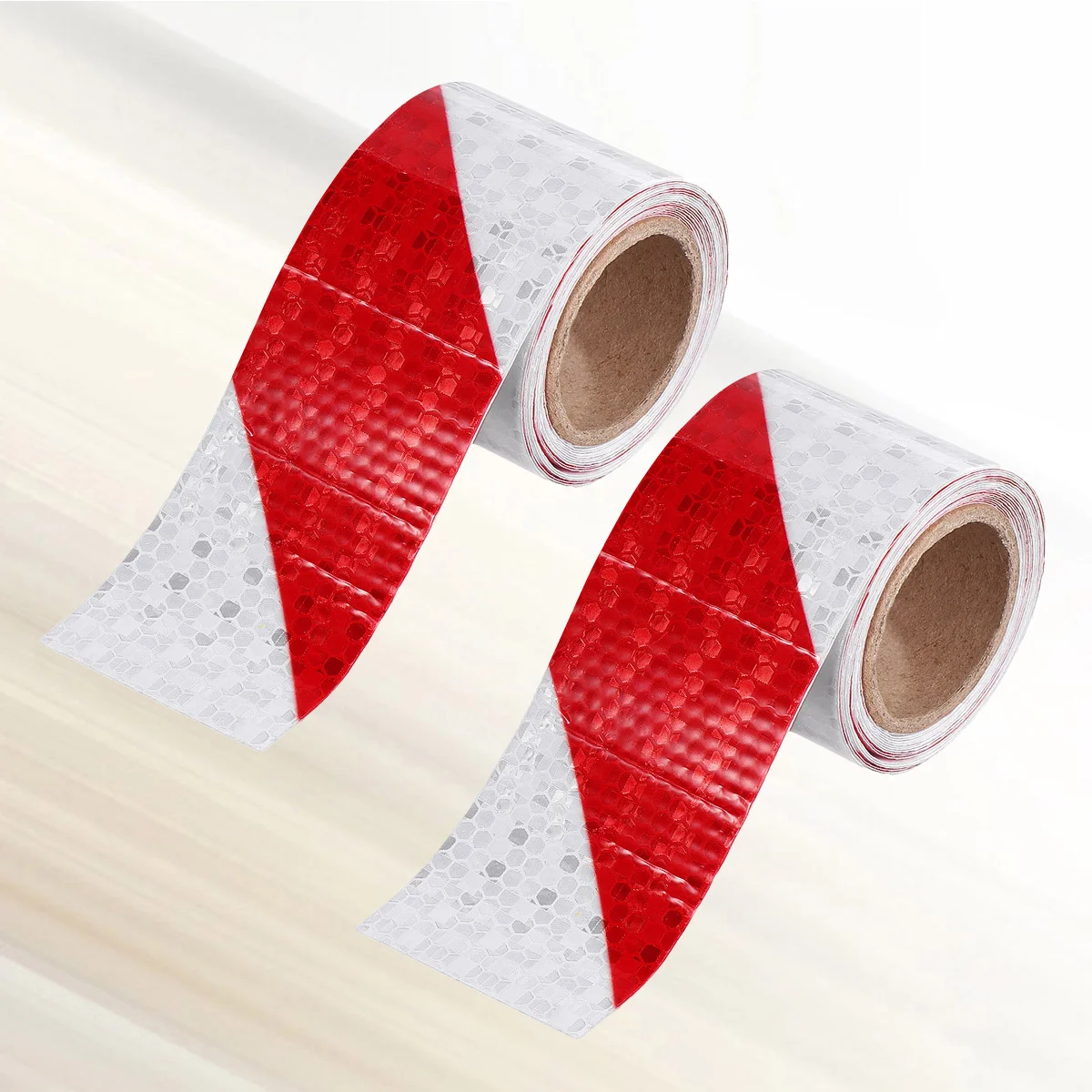 2 Rolls Car Safety Reflective Glow In The Dark Warning Tape Red and White Twill Reflective Strip Reflective Sticker (3 Meters)
2 Rolls Car Safety Reflective Glow In The Dark Warning Tape Red and White Twill Reflective Strip Reflective Sticker (3 Meters)