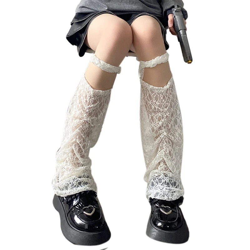 Women Lace Hollow Out Sling Feet Leg Warmers Japanese JK Style Lolita Student Girls Gothic Punk Cosplay Hosiery
Women Lace Hollow Out Sling Feet Leg Warmers Japanese JK Style Lolita Student Girls Gothic Punk Cosplay Hosiery