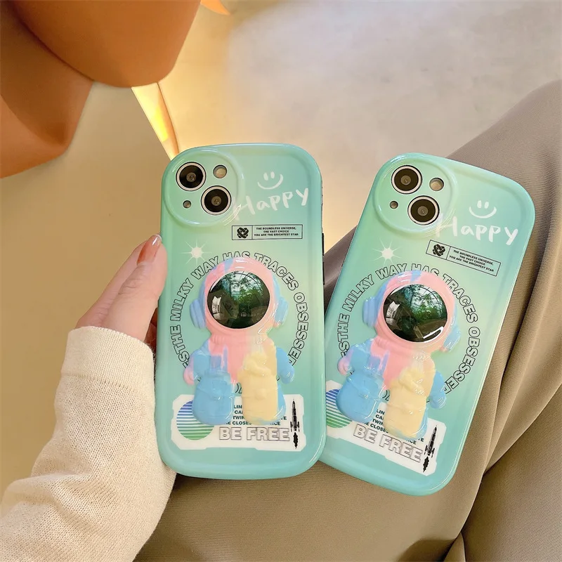 Fashion Stereo Green Render Astronaut Phone Case Cover for IPhone 11 12 13 Pro X XR XS Max Shockproof Case for IPhone 13 Cases 
Fashion Stereo Green Render Astronaut Phone Case Cover for IPhone 11 12 13 Pro X XR XS Max Shockproof Case for IPhone 13 Cases
