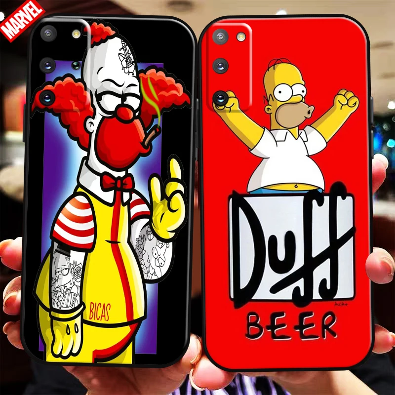 Cute Homer S-Simpsons Family For Samsung Galaxy S22 S21 S20 Plus Ultra FE 5G Phone Case Back Soft Silicone Cover TPU Black
Cute Homer S-Simpsons Family For Samsung Galaxy S22 S21 S20 Plus Ultra FE 5G Phone Case Back Soft Silicone Cover TPU Black