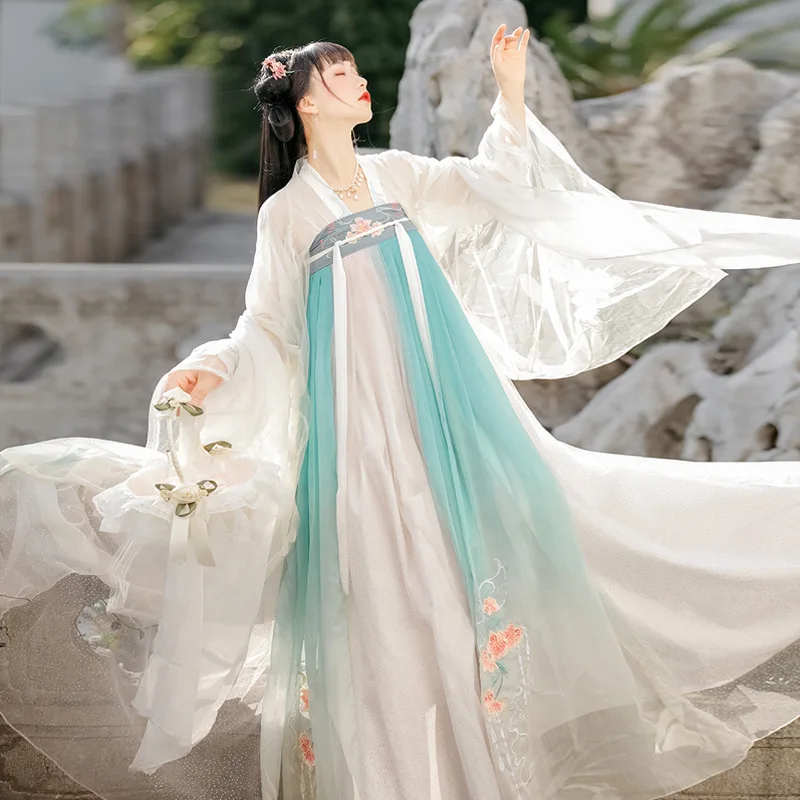 Hanfu women Cosplay costume Chinese kimono dress Fairy costume Ancient costume Performance wear Pretty Chinese traditional dress
Hanfu women Cosplay costume Chinese kimono dress Fairy costume Ancient costume Performance wear Pretty Chinese traditional dress