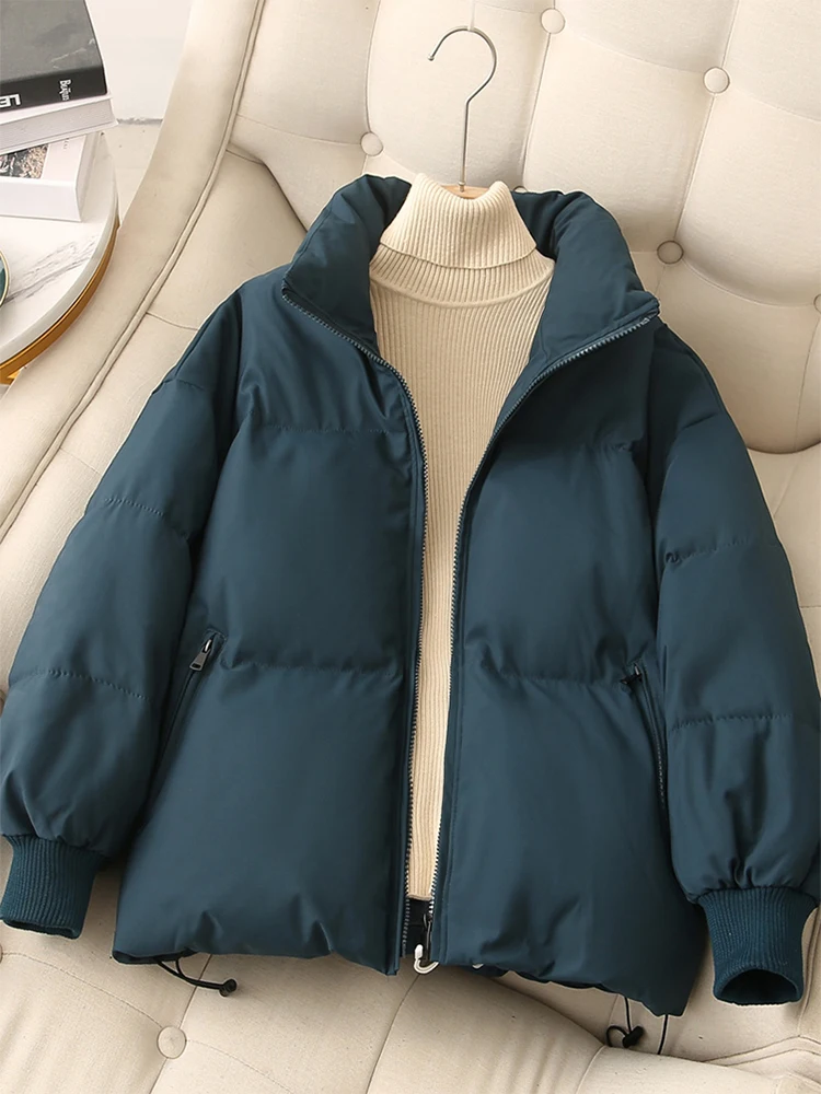 Winter New Korean Fashion Loose Cotton-padded Coats Women 2022 Casual Solid Short Cotton Jackets For Women Thick Warm Clothing
Winter New Korean Fashion Loose Cotton-padded Coats Women 2022 Casual Solid Short Cotton Jackets For Women Thick Warm Clothing