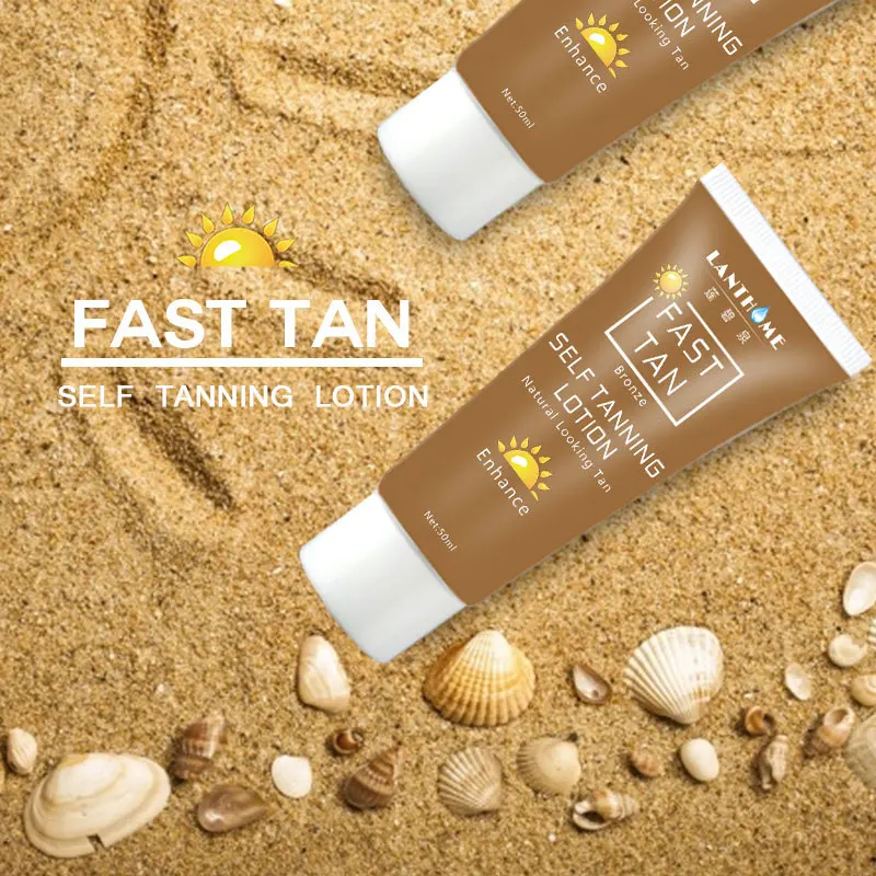 

50ml Natural Self Tanning Lotion Cream Fast Tanned Bronzed Cream Skin Beauty Tool Bronzer Body Beauty Cosmetic Skin Care TSLM1