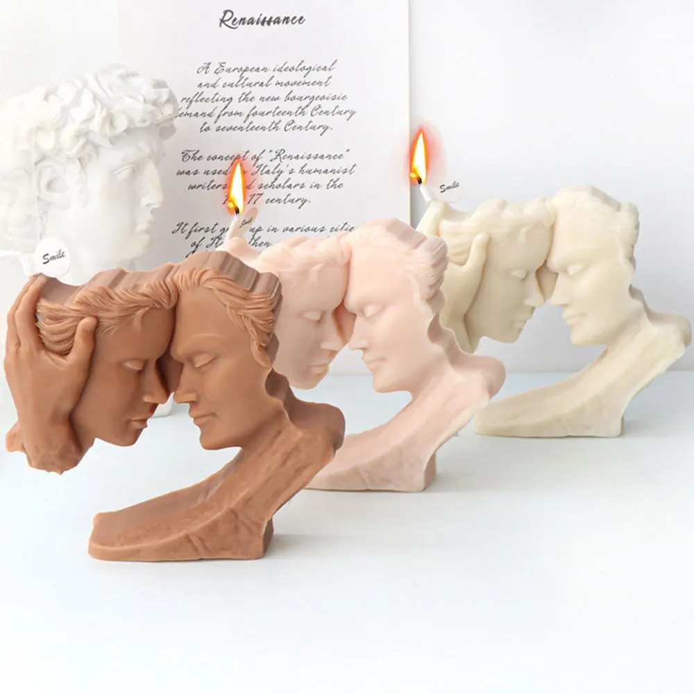NEW Kiss Face Portrait Candle Silicone Mold DIY Couple Human Body Soap Making Tool Home Art Plaster Decor Valentine's Day Gifts
NEW Kiss Face Portrait Candle Silicone Mold DIY Couple Human Body Soap Making Tool Home Art Plaster Decor Valentine's Day Gifts
