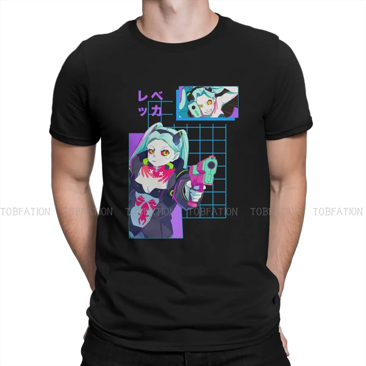 Edgerunners Anime TShirt for Men Rebecca Retro Vintage Basic Summer Sweatshirts T Shirt Novelty New Design Fluffy
Edgerunners Anime TShirt for Men Rebecca Retro Vintage Basic Summer Sweatshirts T Shirt Novelty New Design Fluffy