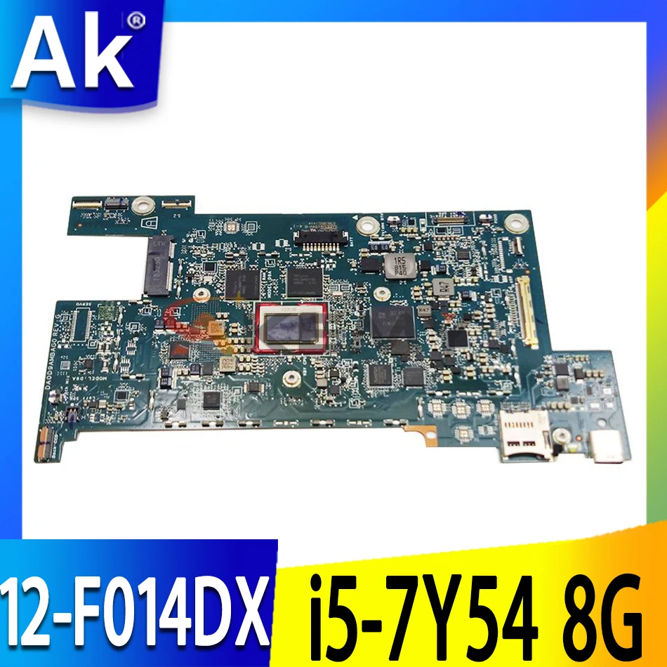 DA0D9AMBAG0 motherboard For HP Chromebook X2 12-F014DX laptop mainboard i5-7Y54 CPU 8GB RAM
DA0D9AMBAG0 motherboard For HP Chromebook X2 12-F014DX laptop mainboard i5-7Y54 CPU 8GB RAM