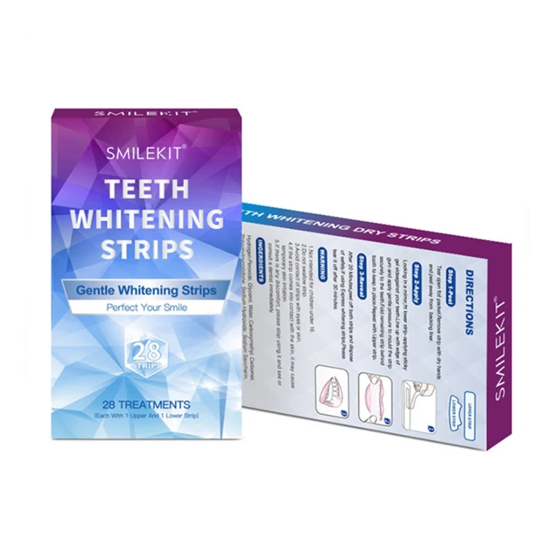 28 Strips Teeth Whitening Stickers Gentle Soothe Remove Tea Wines Stains Non-Sensitive Fresh Breath No Irritation Oral Hygiene
28 Strips Teeth Whitening Stickers Gentle Soothe Remove Tea Wines Stains Non-Sensitive Fresh Breath No Irritation Oral Hygiene