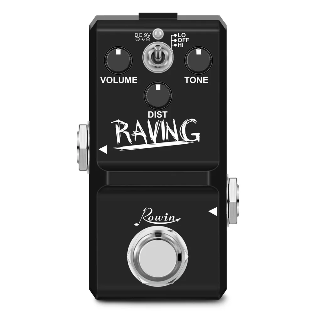 Rowin Guitar Pedal LN-305 RAVING Electric Guitare Heavy Metal Effect Pedal Ture Bypass For Bass Guitarra Musical Instrument Part
Rowin Guitar Pedal LN-305 RAVING Electric Guitare Heavy Metal Effect Pedal Ture Bypass For Bass Guitarra Musical Instrument Part