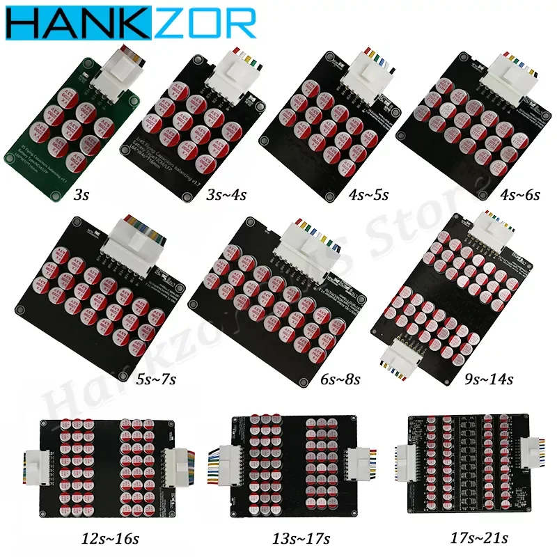 Wholesale Active Equalizer Balancer 5A 3S 4S 5S 6S 7S 8S 14S 16S 17S 18S 19S 20S 21S Lifepo4/Lipo/LTO Battery Energy Capacitor
Wholesale Active Equalizer Balancer 5A 3S 4S 5S 6S 7S 8S 14S 16S 17S 18S 19S 20S 21S Lifepo4/Lipo/LTO Battery Energy Capacitor