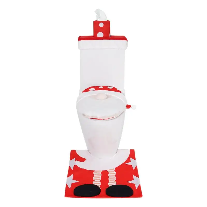 Christmas Toilet Tank Cover Cute Christmas Gnome Velvet Toilet Seat Cover Bathroom Accessories For Home Shopping Malls Hotel 
Christmas Toilet Tank Cover Cute Christmas Gnome Velvet Toilet Seat Cover Bathroom Accessories For Home Shopping Malls Hotel