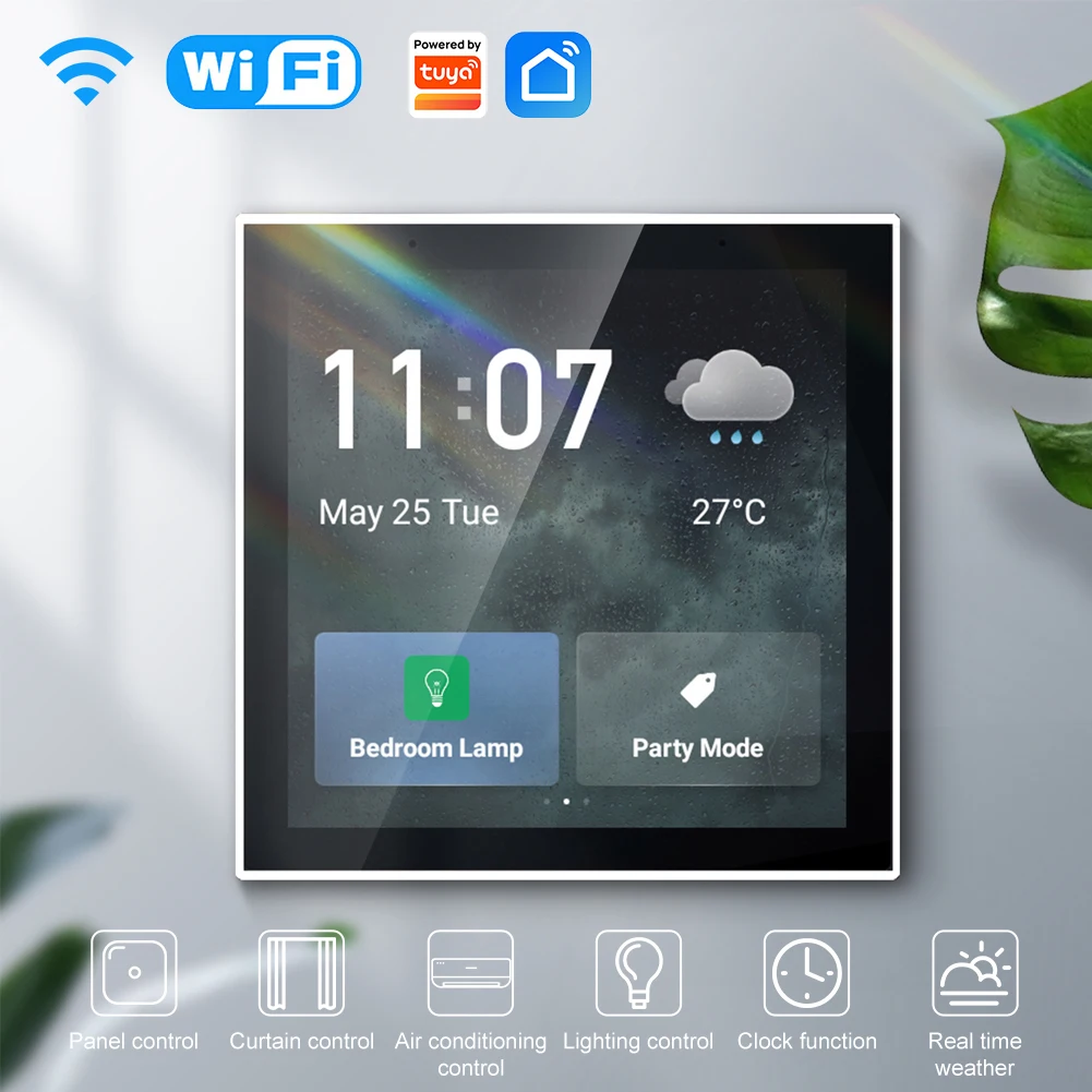 Сенсорная интегрированная панель управления Tuya ZigBee, 4-дюймовый экран, многофункциональный универсальный Умный домашний пульт управления
Сенсорная интегрированная панель управления Tuya ZigBee, 4-дюймовый экран, многофункциональный универсальный Умный домашний пульт управления