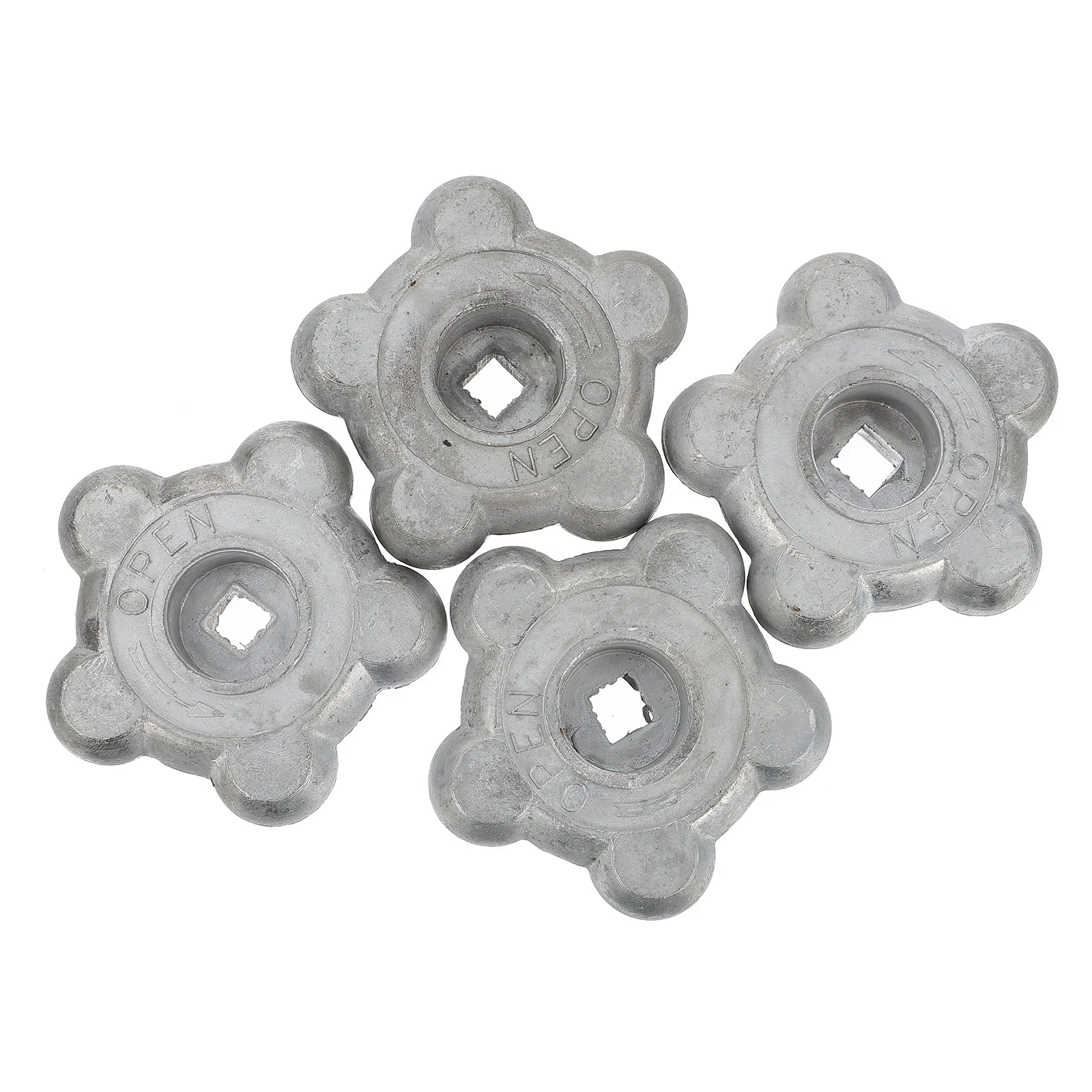 4 Pcs Valve Hand Wheel Gate Angle Valves Hose Switch Supply Decorative Aluminum Accessory
4 Pcs Valve Hand Wheel Gate Angle Valves Hose Switch Supply Decorative Aluminum Accessory