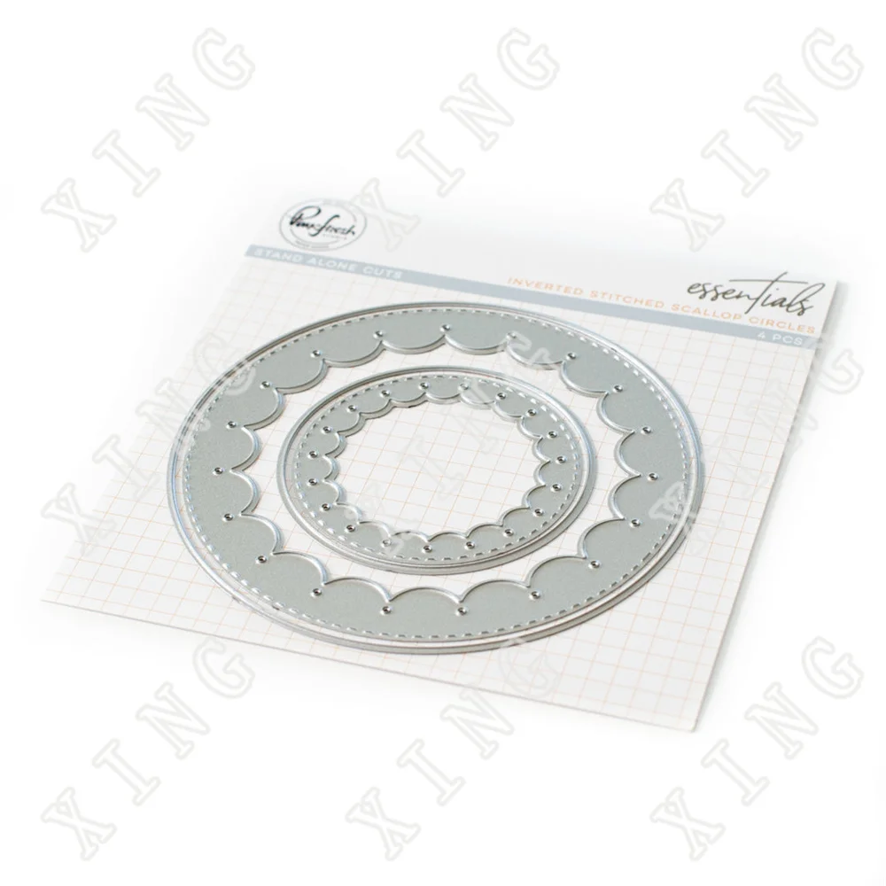 Stitched Scallop Circle New Metal Cutting Dies Scrapbook Diary Decoration Stencil Embossing Template Diy Greeting Card Handmade
Stitched Scallop Circle New Metal Cutting Dies Scrapbook Diary Decoration Stencil Embossing Template Diy Greeting Card Handmade