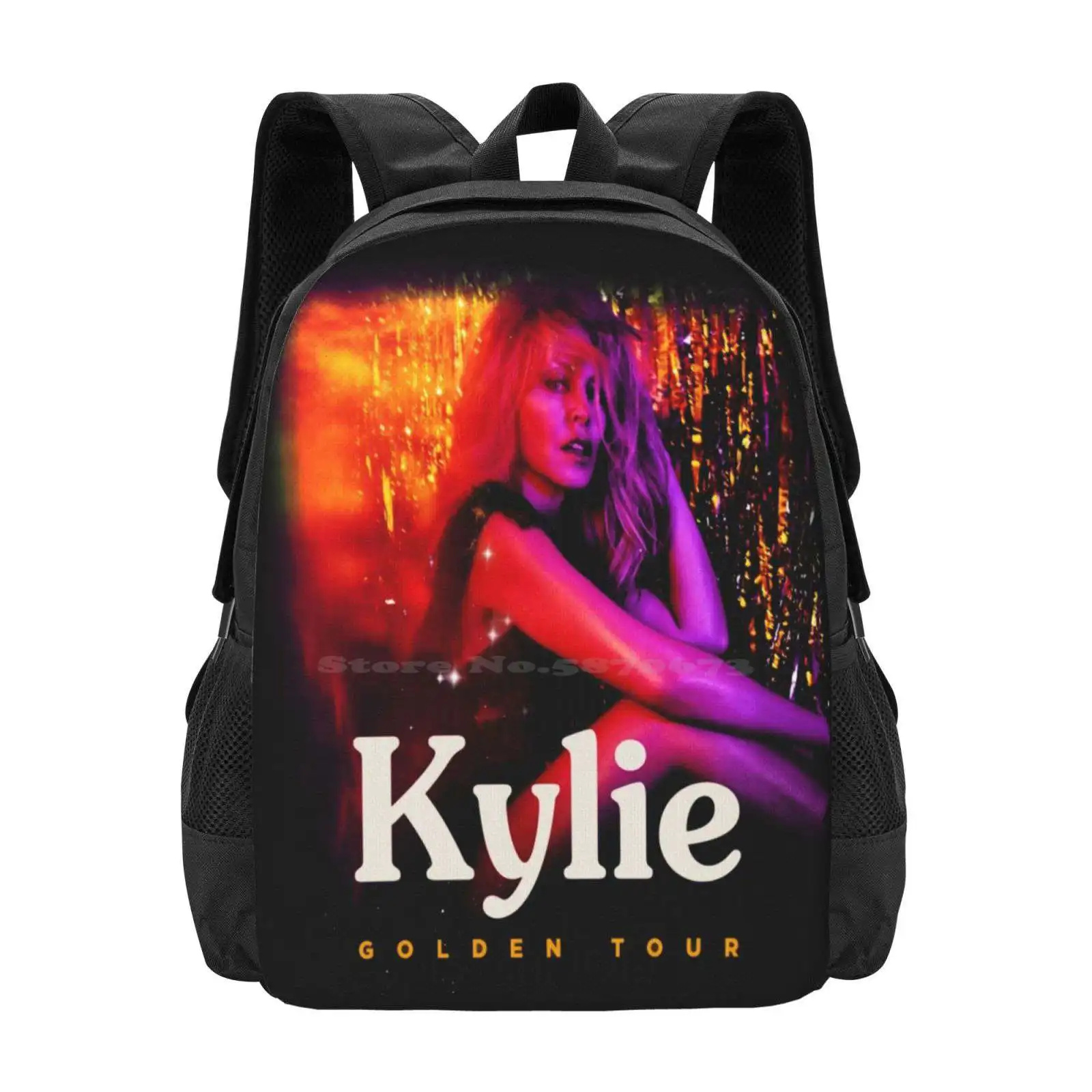 Рюкзак с 3D-принтом Golden Tour, Студенческая сумка, золотистый турнир Kylie Minogue
Рюкзак с 3D-принтом Golden Tour, Студенческая сумка, золотистый турнир Kylie Minogue