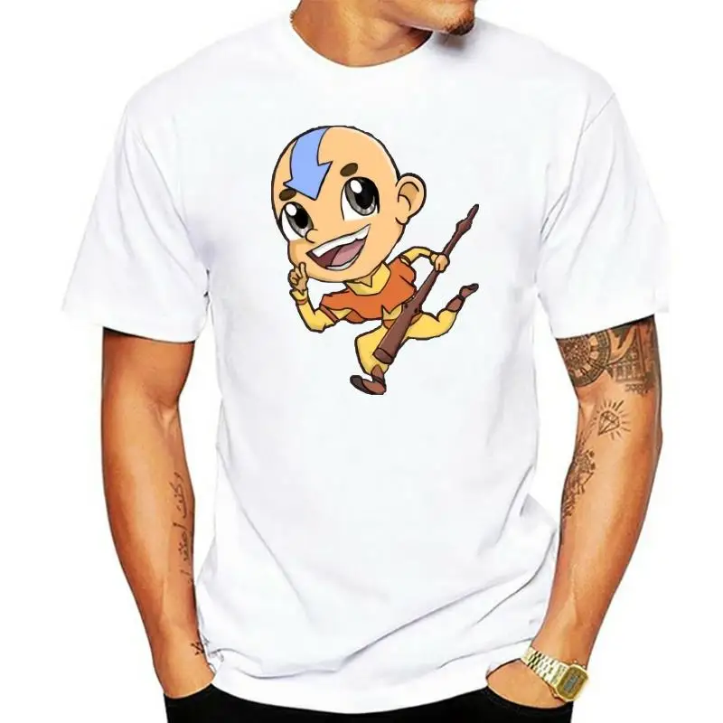 Модная мультяшная Аватара The Last Airbender Aang, Мужская Футболка, большой размер, футболка с графическим принтом и круглым вырезом
Модная мультяшная Аватара The Last Airbender Aang, Мужская Футболка, большой размер, футболка с графическим принтом и круглым вырезом
