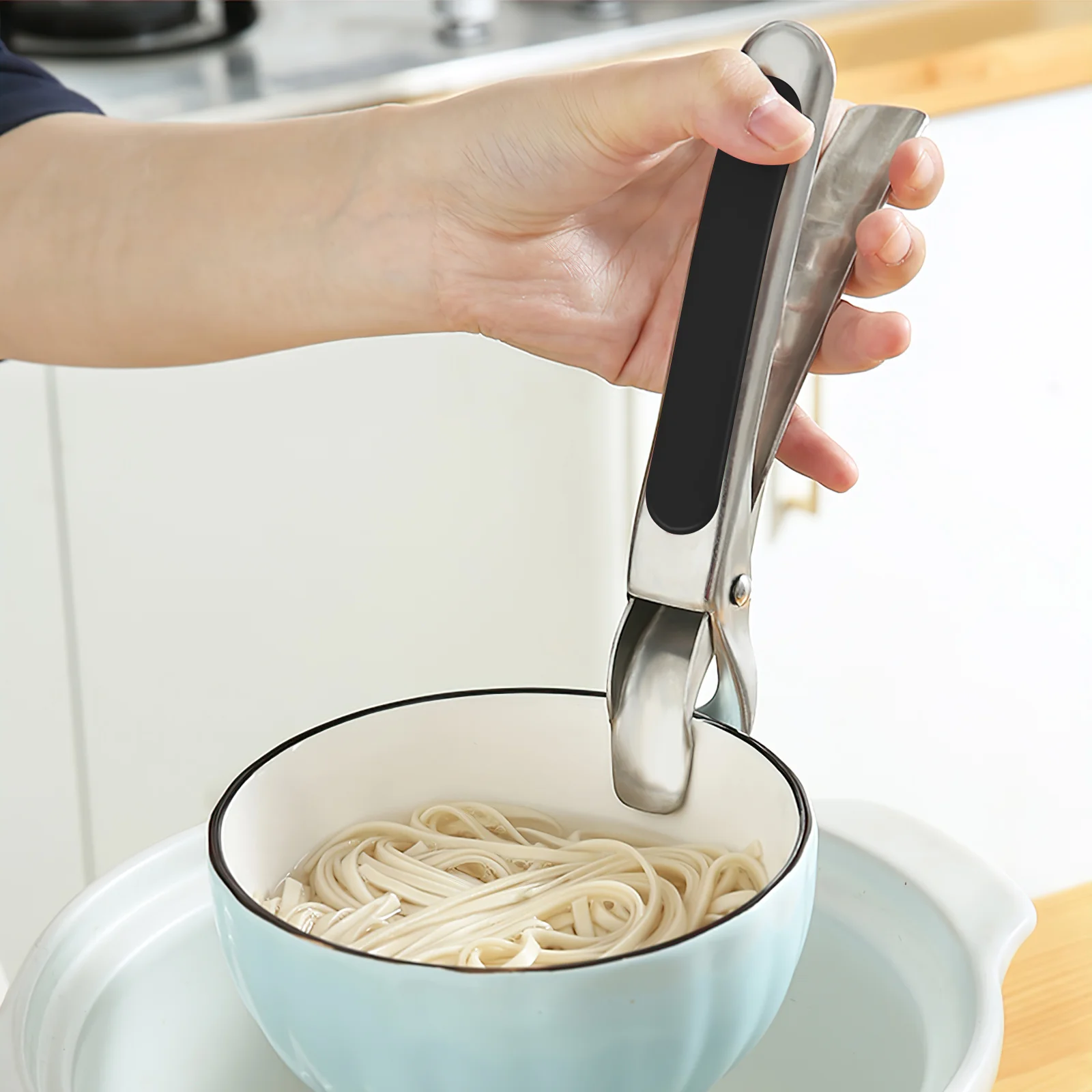 Stainless Steel Pot Pan Gripper Clip Anti-Scald Pot Bowl Pan Retriever Tongs Cooking Arm Holder Carrier Handle Clip
Stainless Steel Pot Pan Gripper Clip Anti-Scald Pot Bowl Pan Retriever Tongs Cooking Arm Holder Carrier Handle Clip