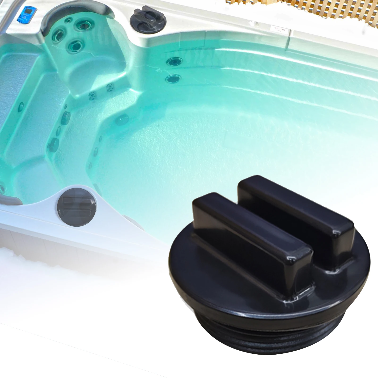 Winter Pool Plug Cap Pool Accessories Durable Pool Plug With O-Ring Threaded For Winterizing Pools Winter Season Pool Filter
Winter Pool Plug Cap Pool Accessories Durable Pool Plug With O-Ring Threaded For Winterizing Pools Winter Season Pool Filter