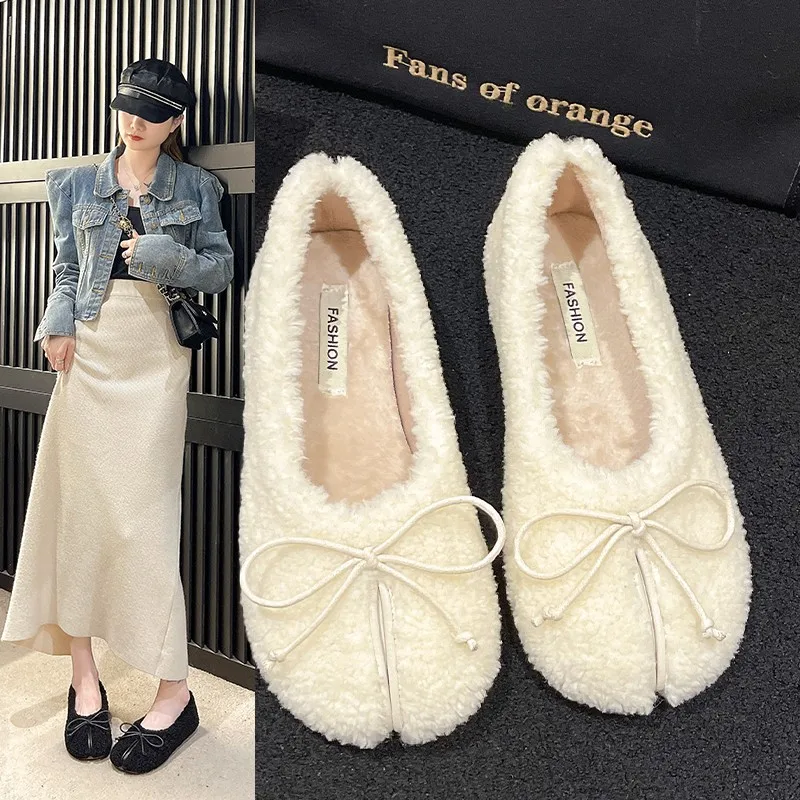 Winter Shoes Women Modis Soft Loafers With Fur Autumn Shallow Mouth Casual Female Sneakers Flats Round Toe 2023 Slip-on Fall Gra
Winter Shoes Women Modis Soft Loafers With Fur Autumn Shallow Mouth Casual Female Sneakers Flats Round Toe 2023 Slip-on Fall Gra