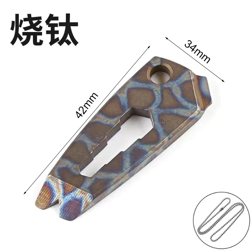 Мини-отвертка Crowbar Burn из титановой стали
Мини-отвертка Crowbar Burn из титановой стали