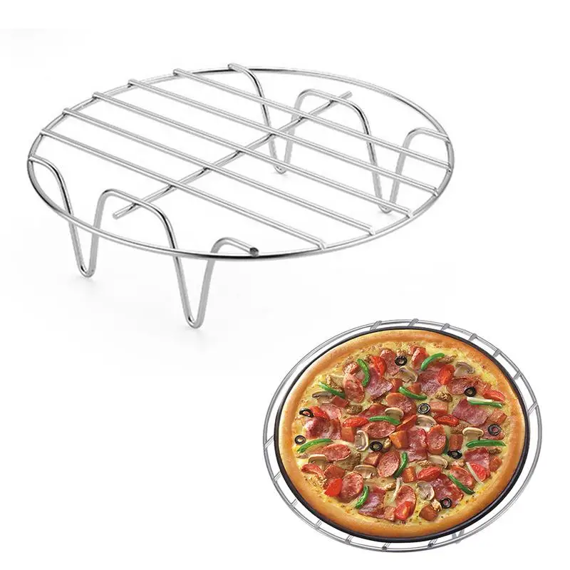 Air Fryer Steamer Rack Stainless Steel Round Steamed Grill Rack For Cooking Multi-Purpose Kitchen Baking Steaming Grill Stand
Air Fryer Steamer Rack Stainless Steel Round Steamed Grill Rack For Cooking Multi-Purpose Kitchen Baking Steaming Grill Stand