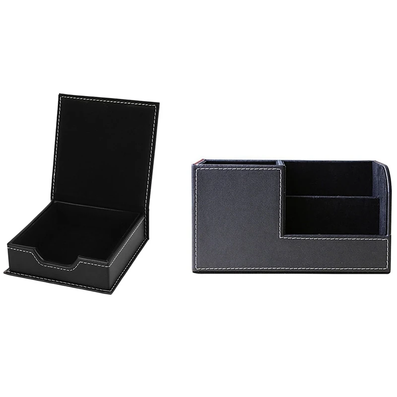 PU Leather Desk Stationery Box Organizer & Leather Memo Box Office School Supplies Card Holder Note Holder Sticky
PU Leather Desk Stationery Box Organizer & Leather Memo Box Office School Supplies Card Holder Note Holder Sticky