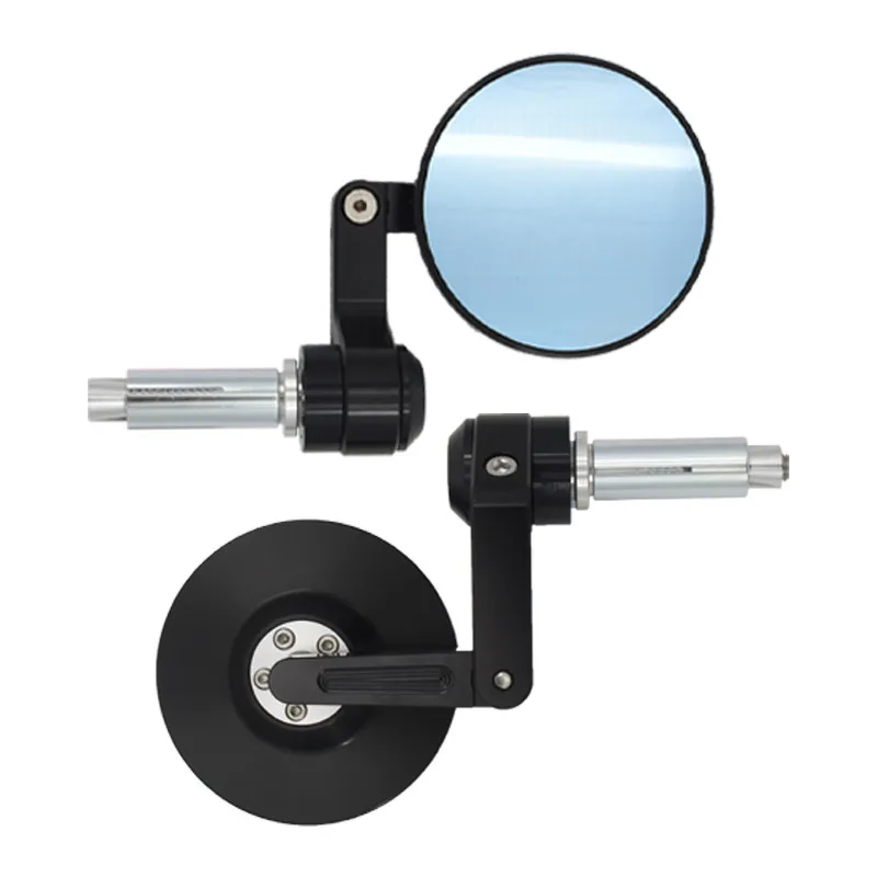 Rearview Mirror Retro Motorcycle Handlebar Mirror Circular Motorbike Flexible Mirror Ultra Wide Field of View Metal Accessories
Rearview Mirror Retro Motorcycle Handlebar Mirror Circular Motorbike Flexible Mirror Ultra Wide Field of View Metal Accessories