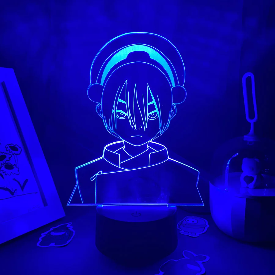 3D Anime Avatar The Last Airbender Toph Beifong Led Lamp Cool Gift For Friend Bedroom Decor Manga Avatar Toph Beifong NightLight
3D Anime Avatar The Last Airbender Toph Beifong Led Lamp Cool Gift For Friend Bedroom Decor Manga Avatar Toph Beifong NightLight