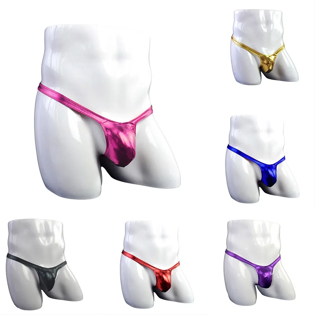 Men Briefs Sexy Triangle Briefs Wet Look Low Rise Thongs Bulge Pouch Underwear Lingerie Solid Color Male Underpants
Men Briefs Sexy Triangle Briefs Wet Look Low Rise Thongs Bulge Pouch Underwear Lingerie Solid Color Male Underpants