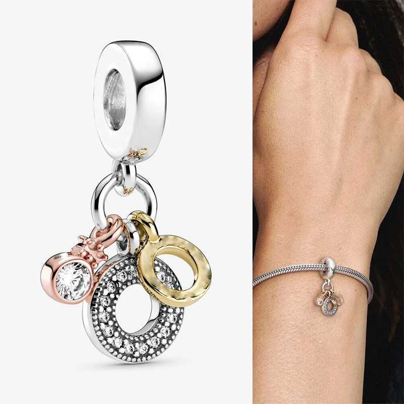 Original 925 Sterling Silver New Letter Pattern And Logo Three Piece Pendant Suitable For Pandora's Wedding Gift Diy Jewelry
Original 925 Sterling Silver New Letter Pattern And Logo Three Piece Pendant Suitable For Pandora's Wedding Gift Diy Jewelry