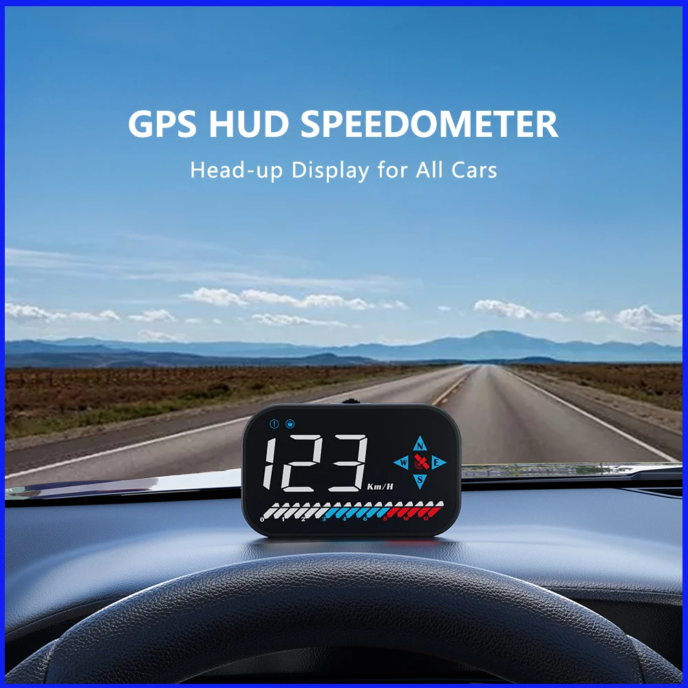 WYOBD GM7 GPS HUD Speedometer Universal Head-up Display Plug and Play Big Font Speed Projector Car Electronics Accessories
WYOBD GM7 GPS HUD Speedometer Universal Head-up Display Plug and Play Big Font Speed Projector Car Electronics Accessories