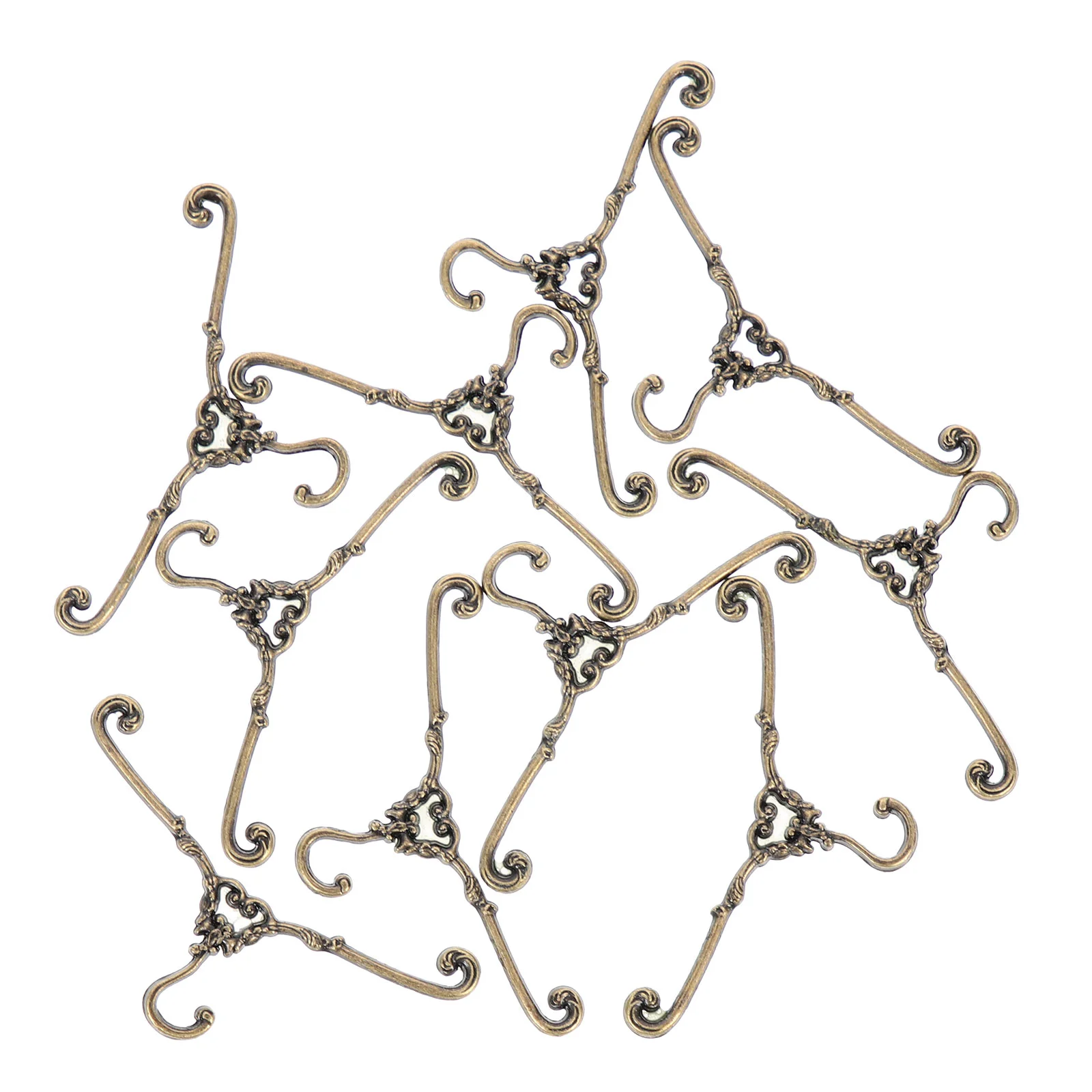 10 Pcs Mini Hanger Dress Holder Playhouse Metal Coat Rack Alloy Organizer Clothing Clothes
10 Pcs Mini Hanger Dress Holder Playhouse Metal Coat Rack Alloy Organizer Clothing Clothes