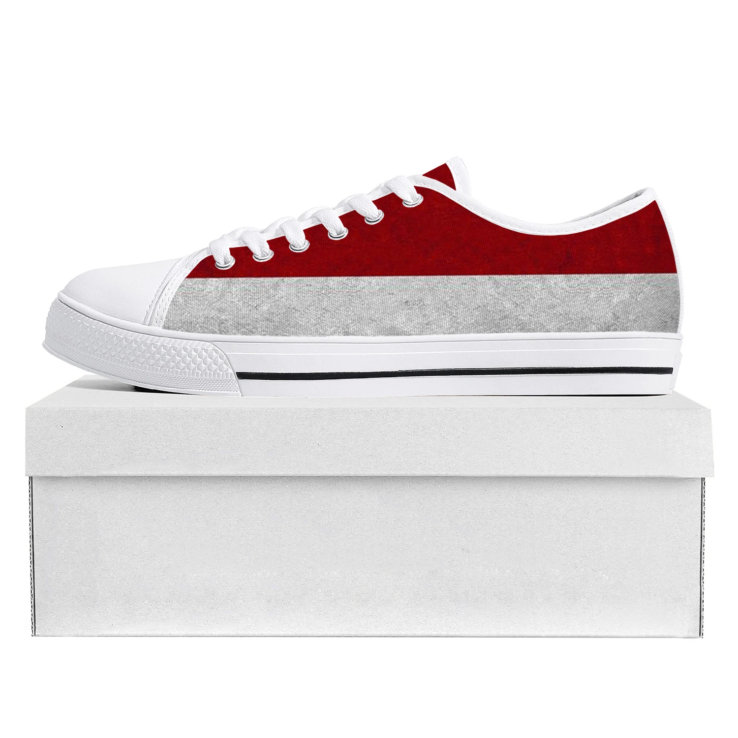 Indonesia Flag Low Top High Quality Sneakers Mens Womens Teenager Canvas Sneaker Prode Fashion Casual Couple Shoes Custom Shoe
Indonesia Flag Low Top High Quality Sneakers Mens Womens Teenager Canvas Sneaker Prode Fashion Casual Couple Shoes Custom Shoe