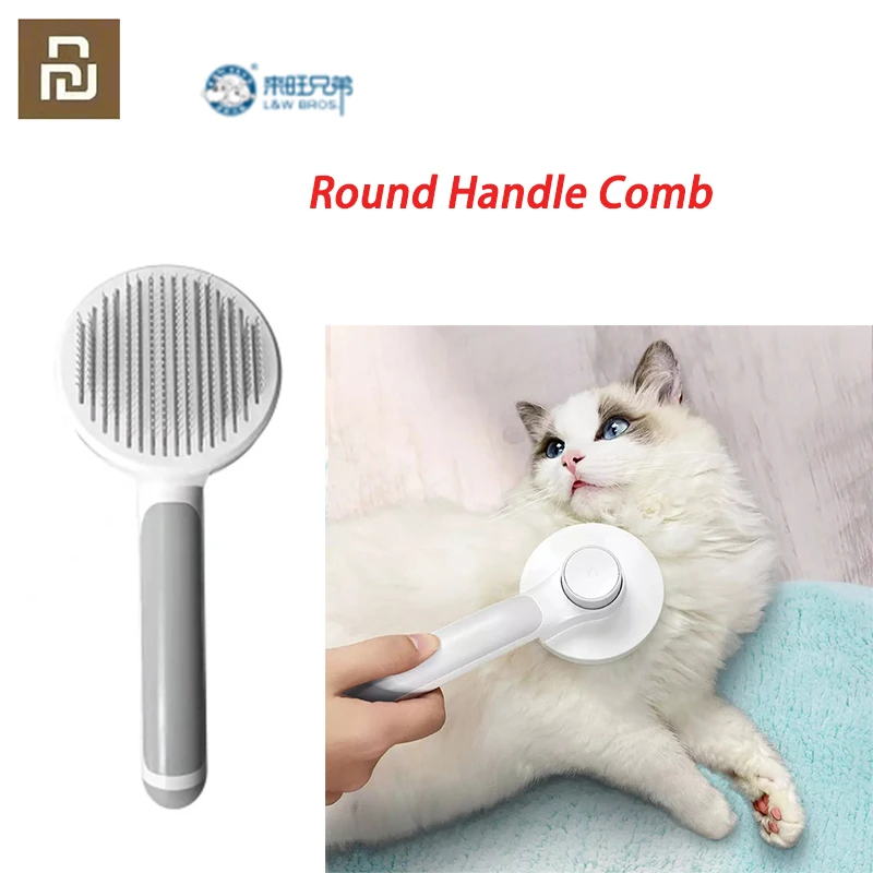 Youpin Janes Cat Comb To Float Hair Round Handle Needle Comb Pet Grooming for Hair Pet Brush Beauty Brush Dog Accessories
Youpin Janes Cat Comb To Float Hair Round Handle Needle Comb Pet Grooming for Hair Pet Brush Beauty Brush Dog Accessories
