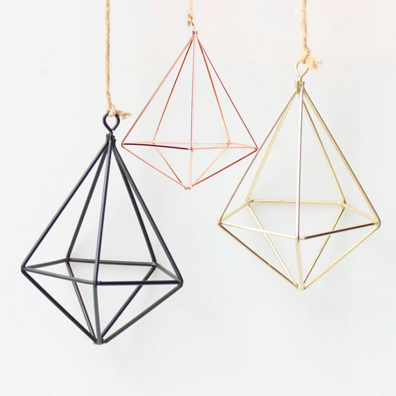 Wall Decoration Hanging Metal Geometric Air Plant Flower Pot Rack Holder Bracket Gardening Decor Hanging Baskets Garden Basket
Wall Decoration Hanging Metal Geometric Air Plant Flower Pot Rack Holder Bracket Gardening Decor Hanging Baskets Garden Basket