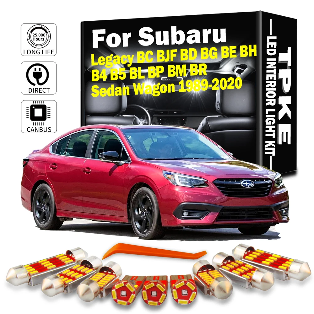 Автомобильные светодиодные лампы TPKE Canbus, комплект для освесветильник салона, карты, автомобиля Legacy BC BJF BD BG BE BH B4 B5 BL BP BM BR Wagon 1989-2020
Автомобильные светодиодные лампы TPKE Canbus, комплект для освесветильник салона, карты, автомобиля Legacy BC BJF BD BG BE BH B4 B5 BL BP BM BR Wagon 1989-2020