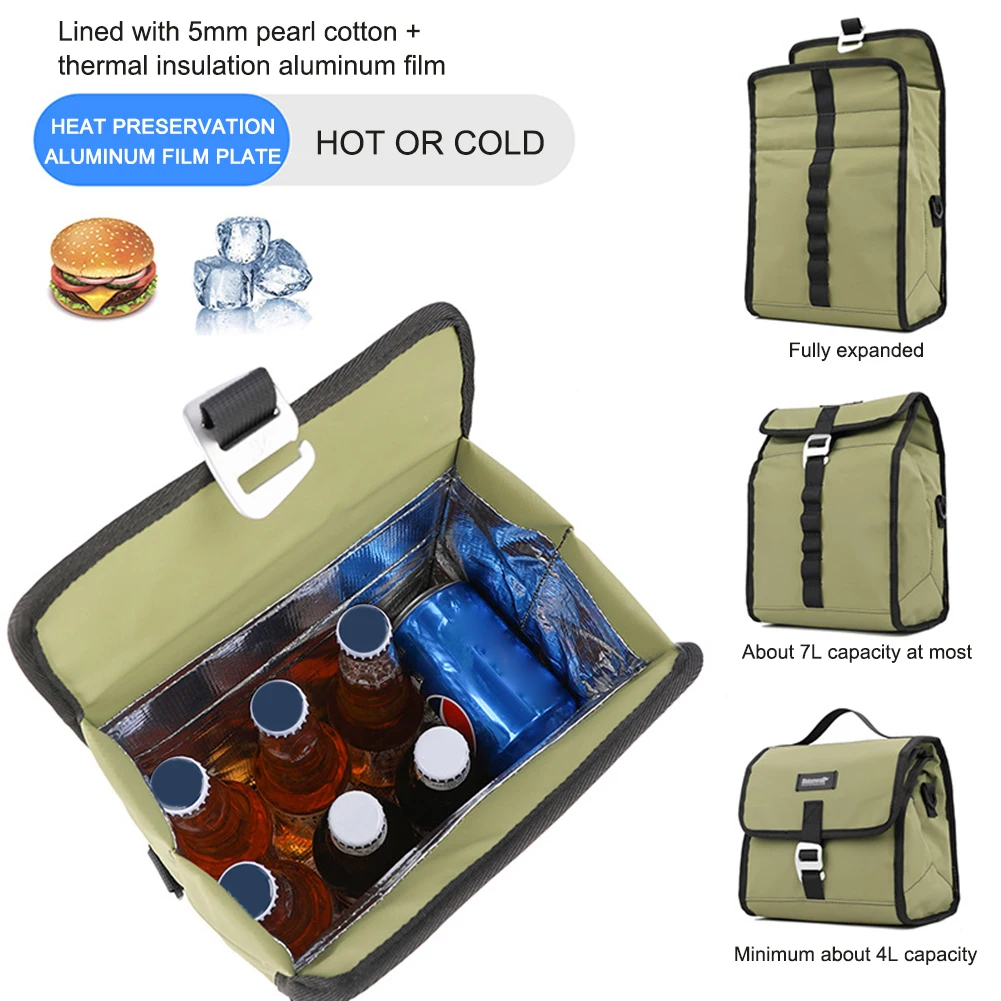 7L Bike Handlebar Bag Waterproof Keep Fresh Heat Insulation Ice Beer Picnic Bag Bicycle Frame Tube Pannier Shoulder Bag Cycling
7L Bike Handlebar Bag Waterproof Keep Fresh Heat Insulation Ice Beer Picnic Bag Bicycle Frame Tube Pannier Shoulder Bag Cycling