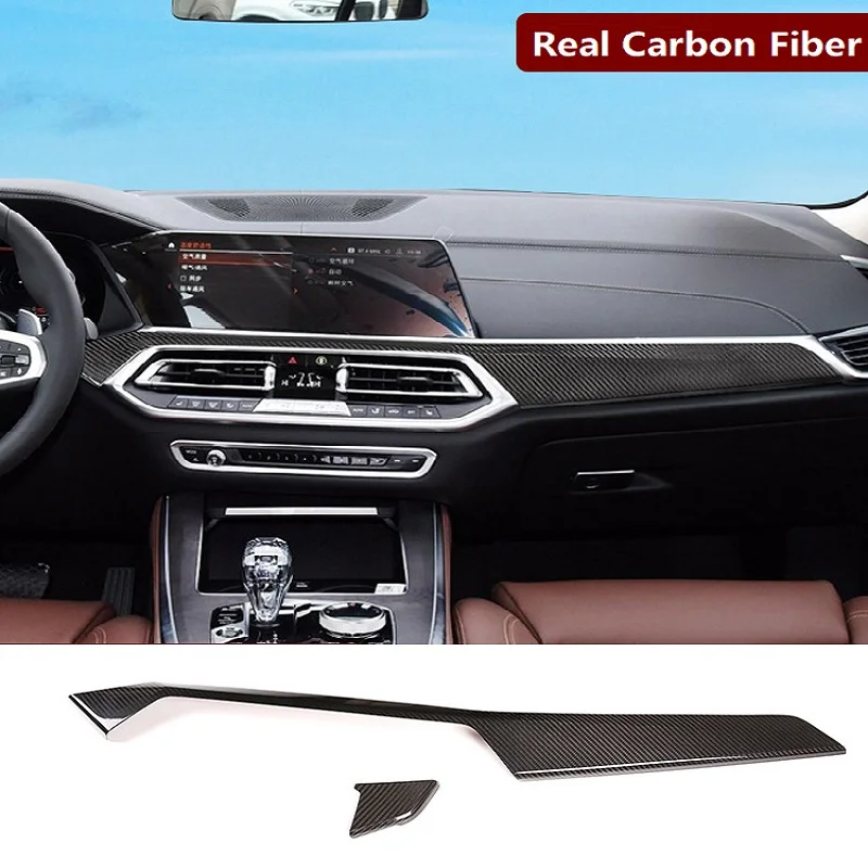 Real Carbon Fiber For BMW X5 X6 G05 G06 Central Control Panel Instrument Console Cover Styling Car Accessories Stickers
Real Carbon Fiber For BMW X5 X6 G05 G06 Central Control Panel Instrument Console Cover Styling Car Accessories Stickers