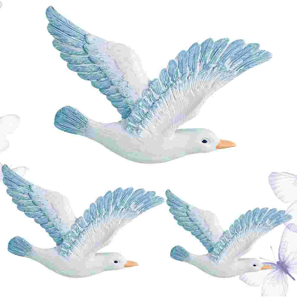 3 PCS Mediterranean Decorations Nautical Wall Home Ornament Sea Theme Flying Seagulls Resin Nursery
3 PCS Mediterranean Decorations Nautical Wall Home Ornament Sea Theme Flying Seagulls Resin Nursery