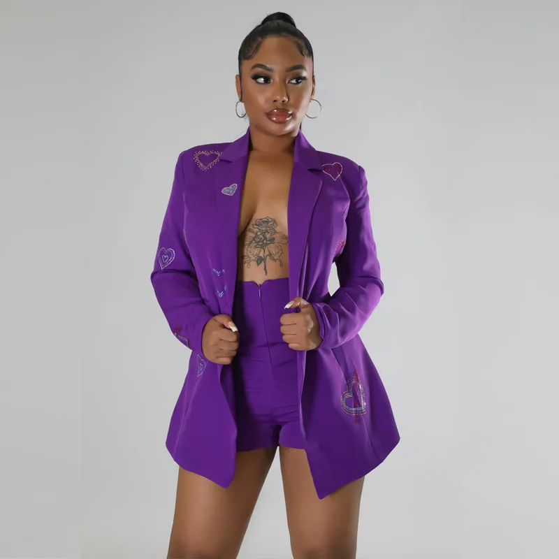 Women One Button Long Sleeve Blazer Style Romper 2022 Summer Office Lady Work Playsuit One Piece Solid Overalls
Women One Button Long Sleeve Blazer Style Romper 2022 Summer Office Lady Work Playsuit One Piece Solid Overalls