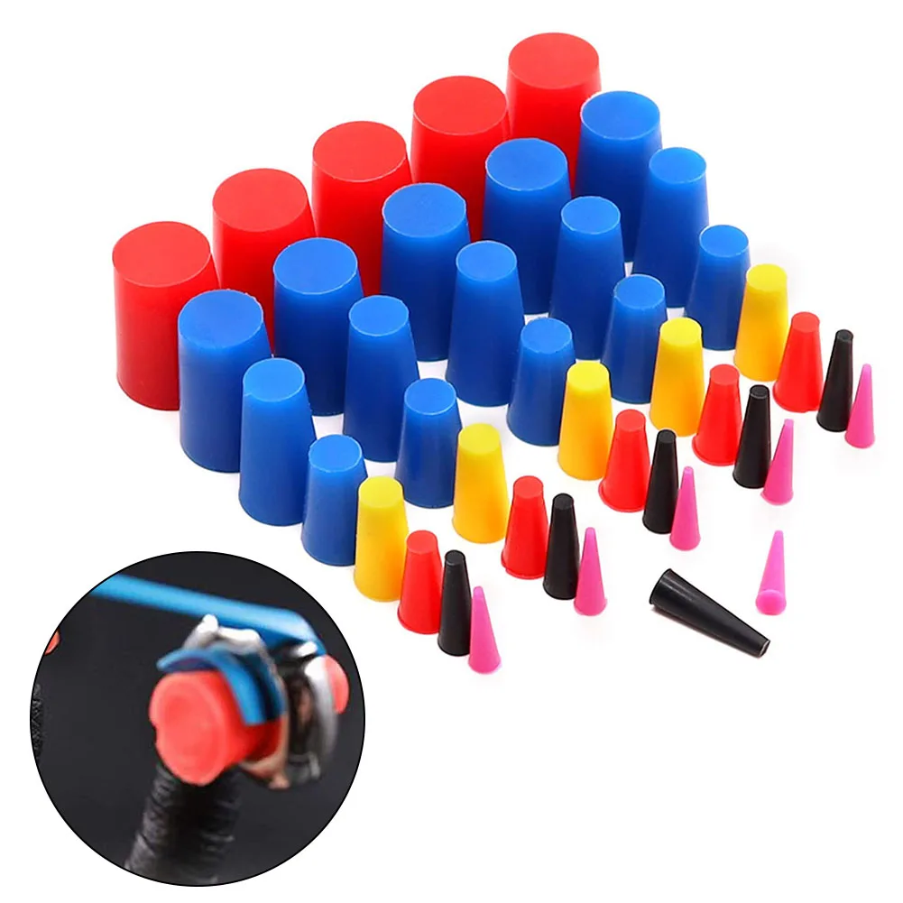 105Pcs High Temp Silicone Rubber Protective Tapered Plug Assortment Kit, Masking System Kit Perfect For Powder Coating, Painting
105Pcs High Temp Silicone Rubber Protective Tapered Plug Assortment Kit, Masking System Kit Perfect For Powder Coating, Painting