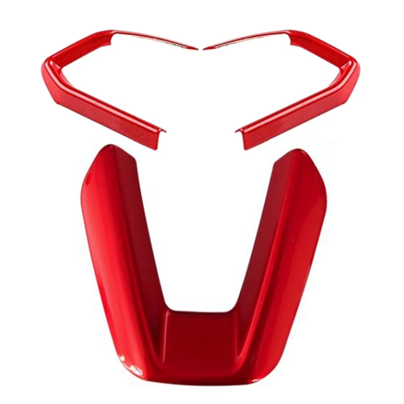 1 Pair Red ABS Interior Steering Wheel Cover Trim For Mazda CX-3 CX3 2016-2018 & 1X Car Steering Wheel Covers Trim Sticker For M
1 Pair Red ABS Interior Steering Wheel Cover Trim For Mazda CX-3 CX3 2016-2018 & 1X Car Steering Wheel Covers Trim Sticker For M