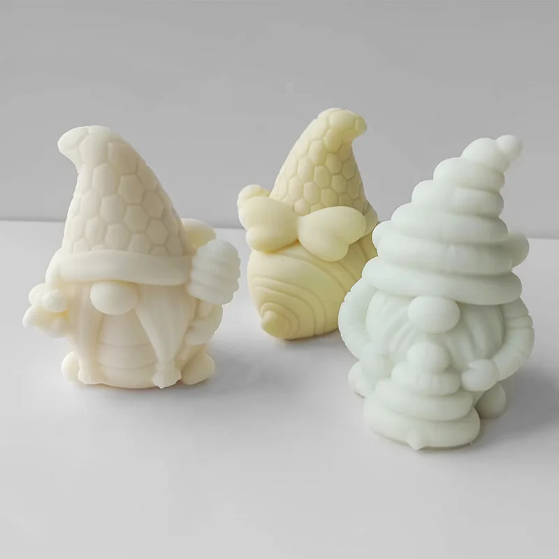 Bee Costume Santa Silicone Candle Mold DIY Christmas Dwarf Scented Candle Gypsum Soap Resin Ice Mould Craft Gifts Holiday Decor
Bee Costume Santa Silicone Candle Mold DIY Christmas Dwarf Scented Candle Gypsum Soap Resin Ice Mould Craft Gifts Holiday Decor