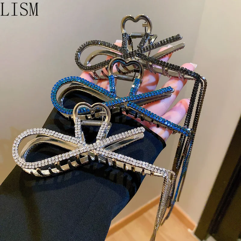 New diamond tassel hairpin Korean fashion shark clip fashion hair accessories ladies rhinestone hairpin girls hair accessories
New diamond tassel hairpin Korean fashion shark clip fashion hair accessories ladies rhinestone hairpin girls hair accessories