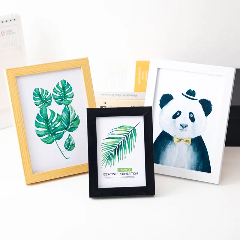 Simple European-style photo frame table 5-inch picture frame dual-use wall-mounted photo frame photo wall photo frame
Simple European-style photo frame table 5-inch picture frame dual-use wall-mounted photo frame photo wall photo frame