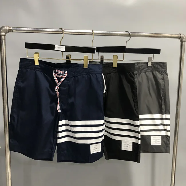 Spring and summer TB five-point pants beach pants quick-drying pants four-bar shorts men's and women's casual sports pants pants
Spring and summer TB five-point pants beach pants quick-drying pants four-bar shorts men's and women's casual sports pants pants