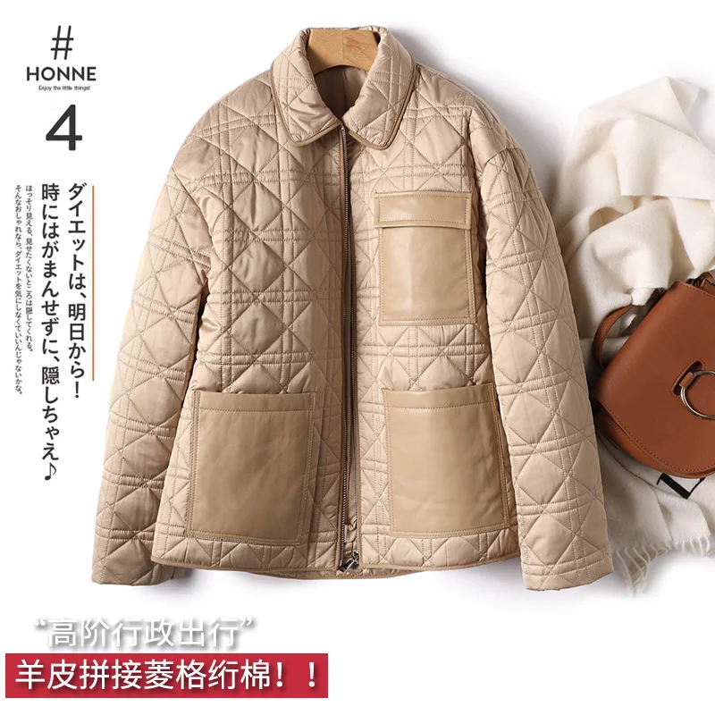 High-quality Patchwork Sheepskin Winter Jacket for Women Autumn/Winter High Street Thin Parka Mujer Winter Clothes Women
High-quality Patchwork Sheepskin Winter Jacket for Women Autumn/Winter High Street Thin Parka Mujer Winter Clothes Women
